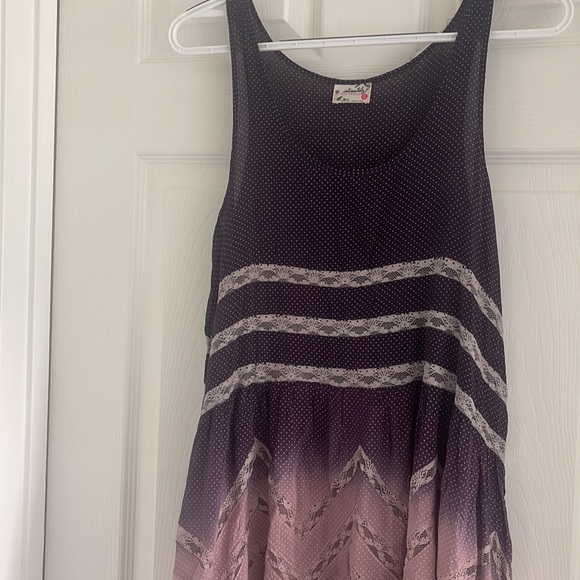 ✨SOLD✨Free People Ombré boho tunic top - Picture 2 of 10